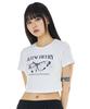 Kichieoli Butterfly Crop Tee (White)
