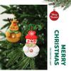 Felt Ornaments Christmas Tree Decoration Convenient Hanging Reindeer Pendant Santa Claus Design Christmas Tree Hanging