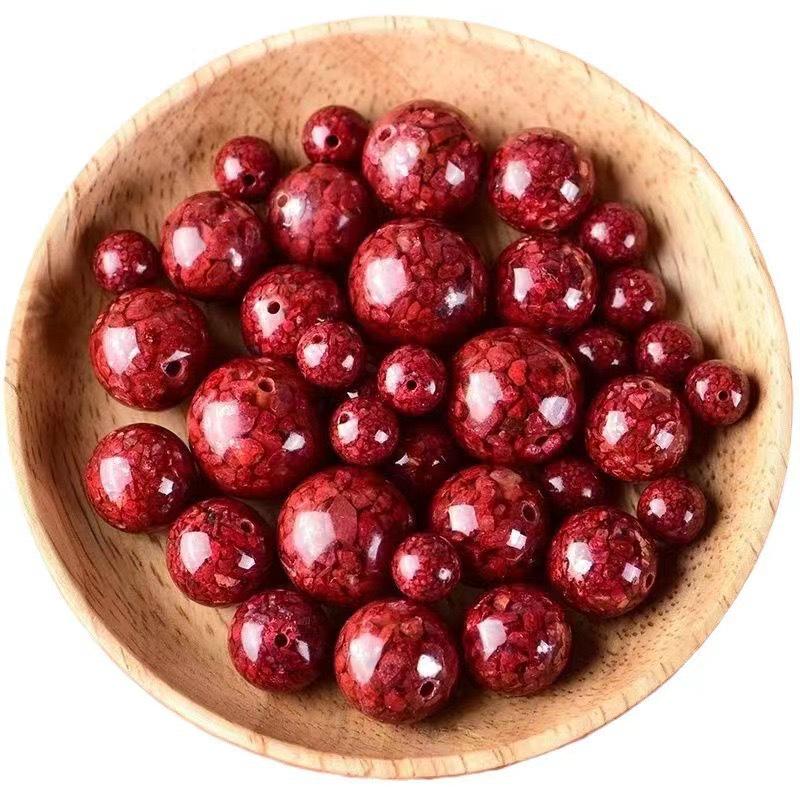 Cinnabar Crystal Sand Beads: DIY Jewelry Necklace & Bracelet Accessories
