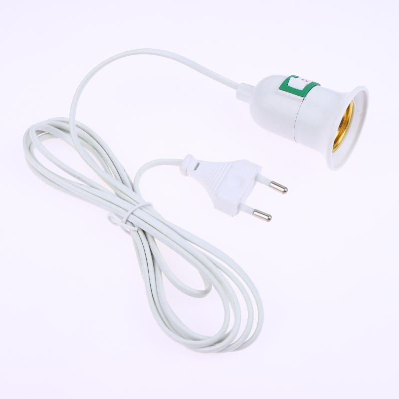 1 szt. Oprawka do lampy ogrodowej z kablem 3/5/10 metrów Wtyczka EU z włącznikiem/wyłącznikiem E27 Wiszący uchwyt na światło do roślin doniczkowych na biurko