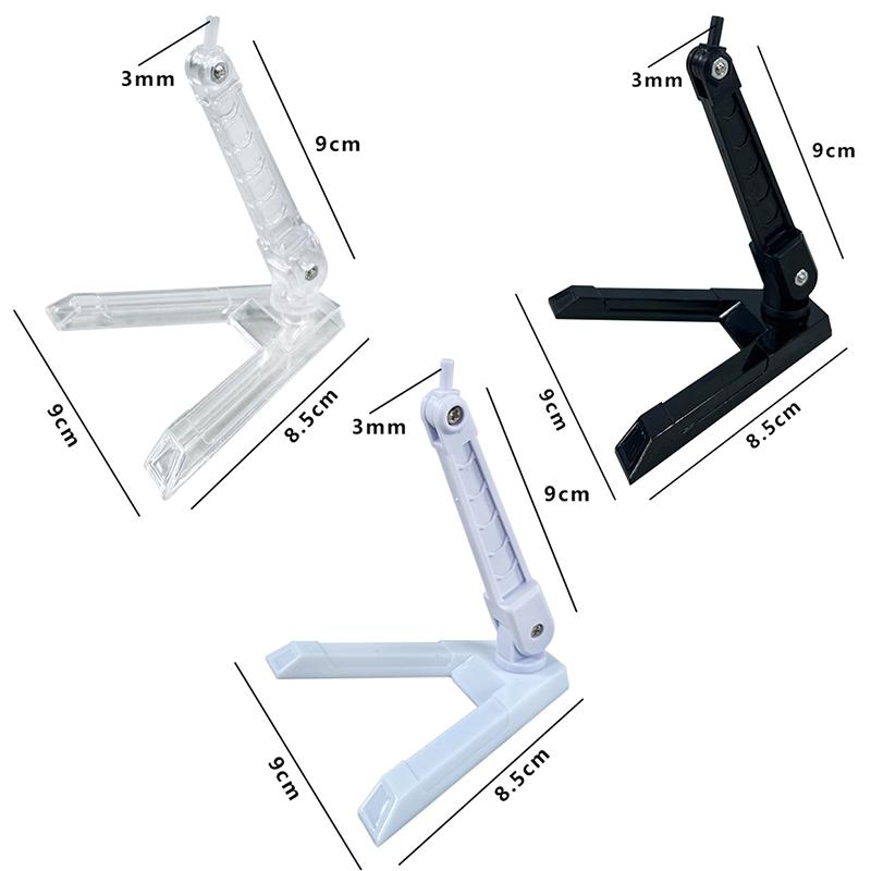 Innovativer und praktischer handgefertigter Puppen-DIY-Halter Actionfigur Modell Basis Displayständer Schwarze Halterung für 1/144 Hg Rg