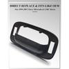 SYOAUTO Tailgate Handle Bezel Trim Fits For 1999-2007 Chevy Silverado GMC Sierra 1500 2500 3500 Black Textured Replaces# 15228539, 15228540,