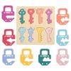 Wooden Locks Keys Montessori Educational Toy Fine Motor Skills Training Toy  Parish Activities