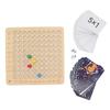 Math Multiplication Board Children Montessori Counting Educational Toys Wooden Multiplication Table