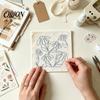 Stress Relief Handcraft Activity DIY Floral Punch Needle Kit, Beginners Embroidery Flower Craft Kit for Adults Pattern, Stitch Carft Adults, Handmade