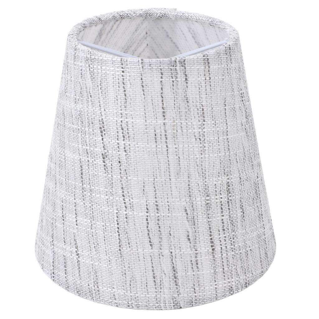 3 Stück Stofflampenschirm Exquisit Vintage Hohe Lichtdurchlässigkeit Klemmen auf Lampenschirm Ersatz für Wohnzimmer Schlafzimmer