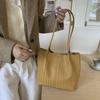 Pendler-Achseltasche - Klein, Hohe Kapazität, Gewebtes Design, Beliebte Umhängetasche, Tragetasche