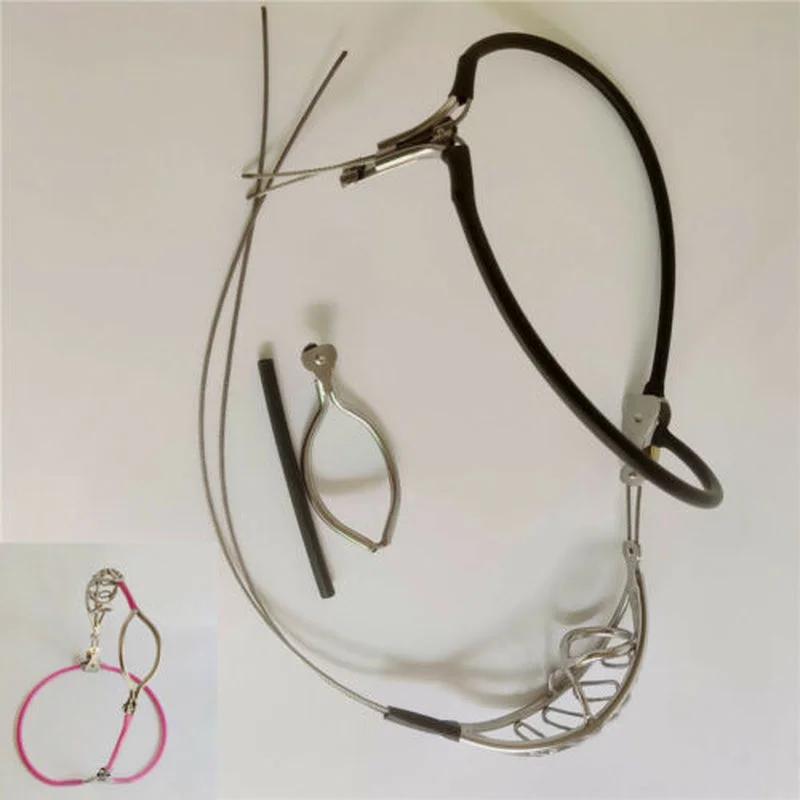 Keuschheitsgürtel aus Edelstahl für Herren, tragbare Hose mit atmungsaktivem, verschließbarem Peniskäfiggurt am Penis, Bondage-Sexspielzeug für Männer