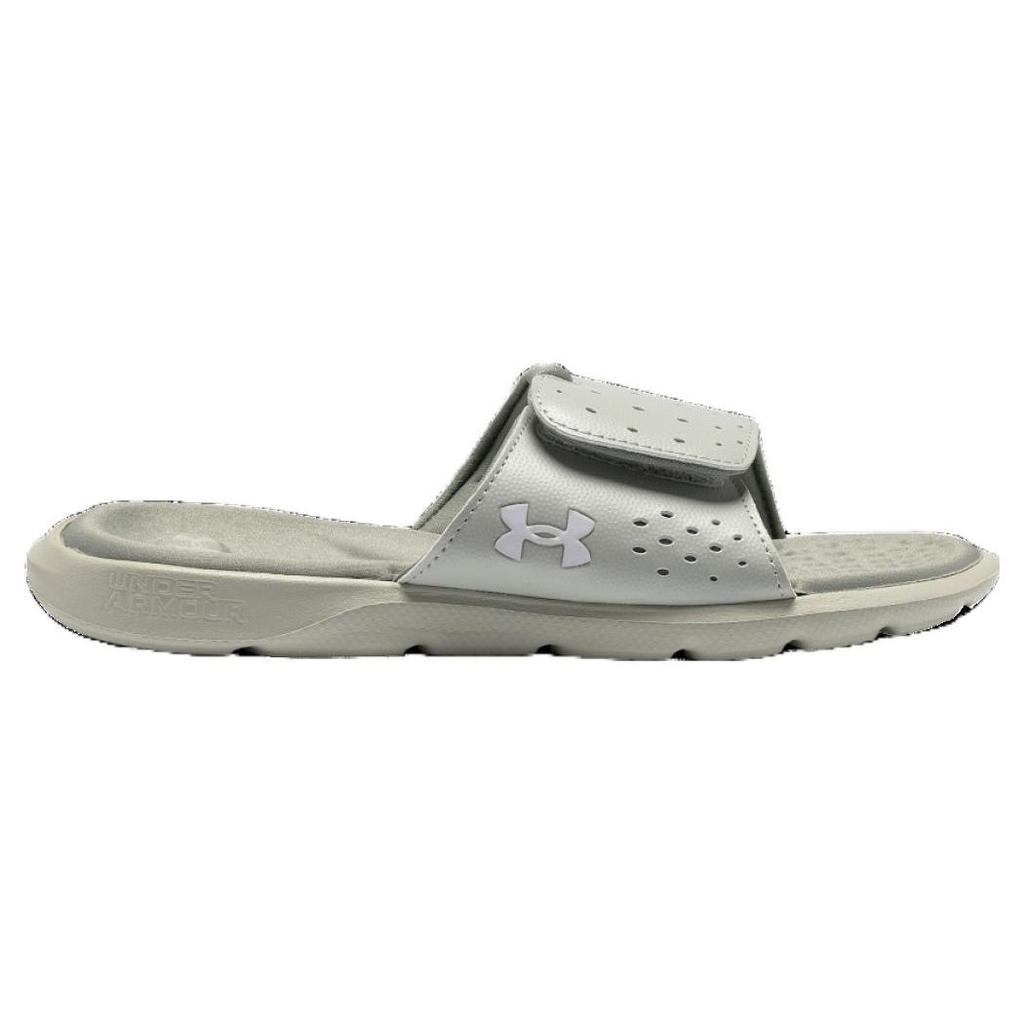 Under Armour Ignite Series Durable Foam Sole Hollow Slide Sandals Women Footwear Light-Olive-Green 3026027-303
