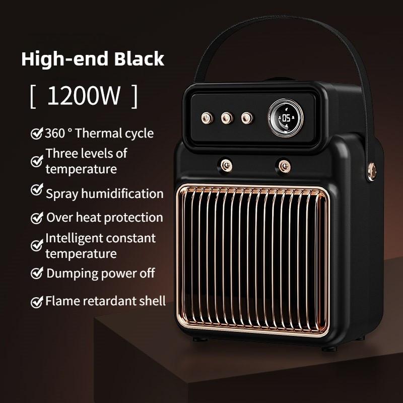 Intelligent Warm Air Blower High Power Household Electric Heater Winter Office Small Desktop Ceramic PTC Heating Fan