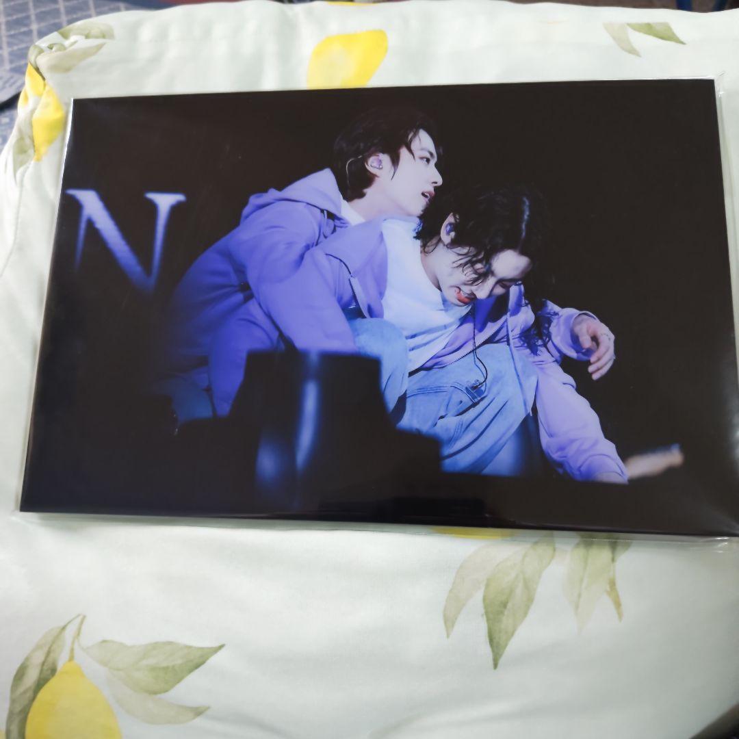 

[USED] BTS Jungkook & Jin Master Acrylic Frame A4 Size Busan Performance
