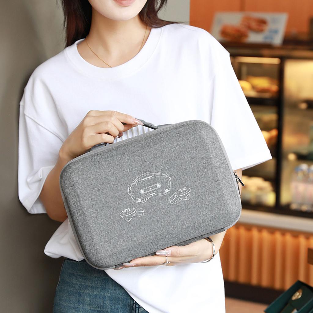 Portables VR Headsets Carrying Bag Waterproof and Dustproof Hard Storage Case for 4 Ultra VR Access