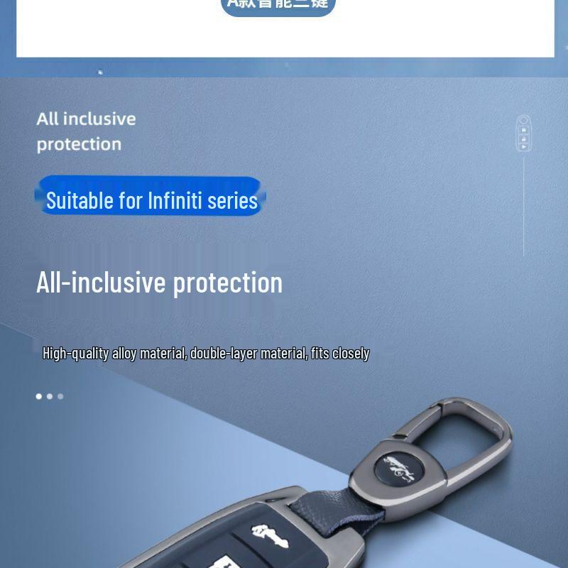 Compatible Key Case for Dongfeng Infiniti Models: Q50L, QX50, QX60, QX55