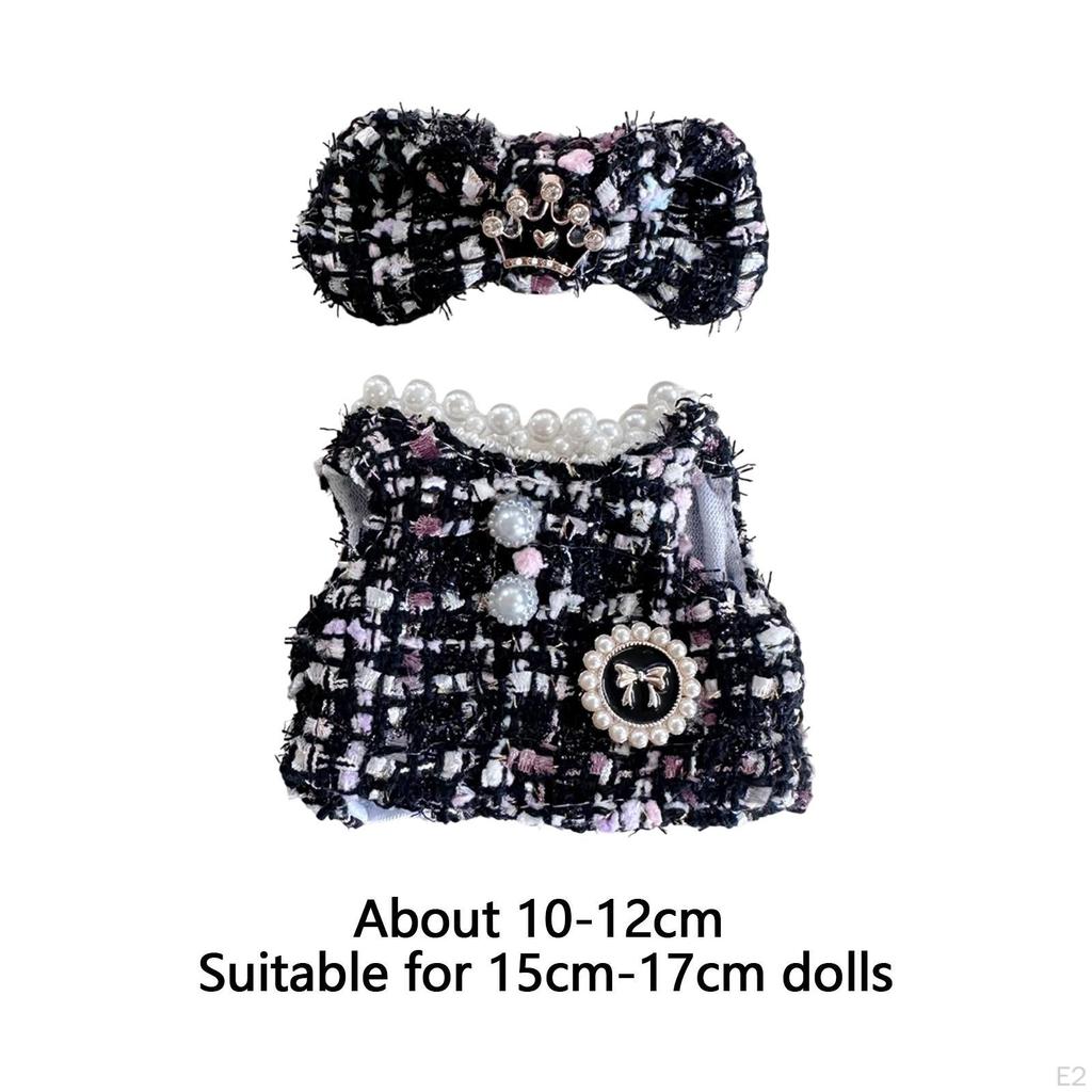 15cm Doll Clothes,Plush Accessories,Doll Dress Set,Cute