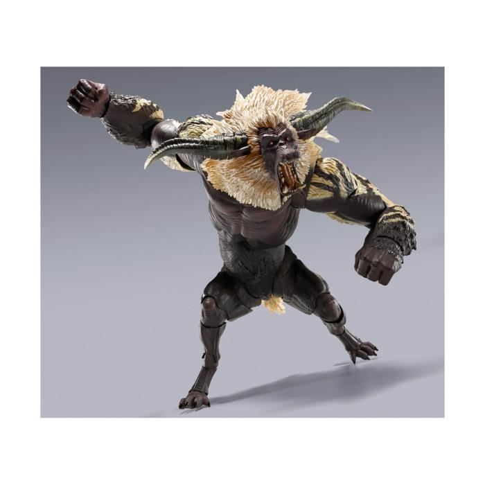 Bandai Tamashii Nations - Monster Hunter - Figurine S.H. Monster Arts Furious Rajang 20 Cm