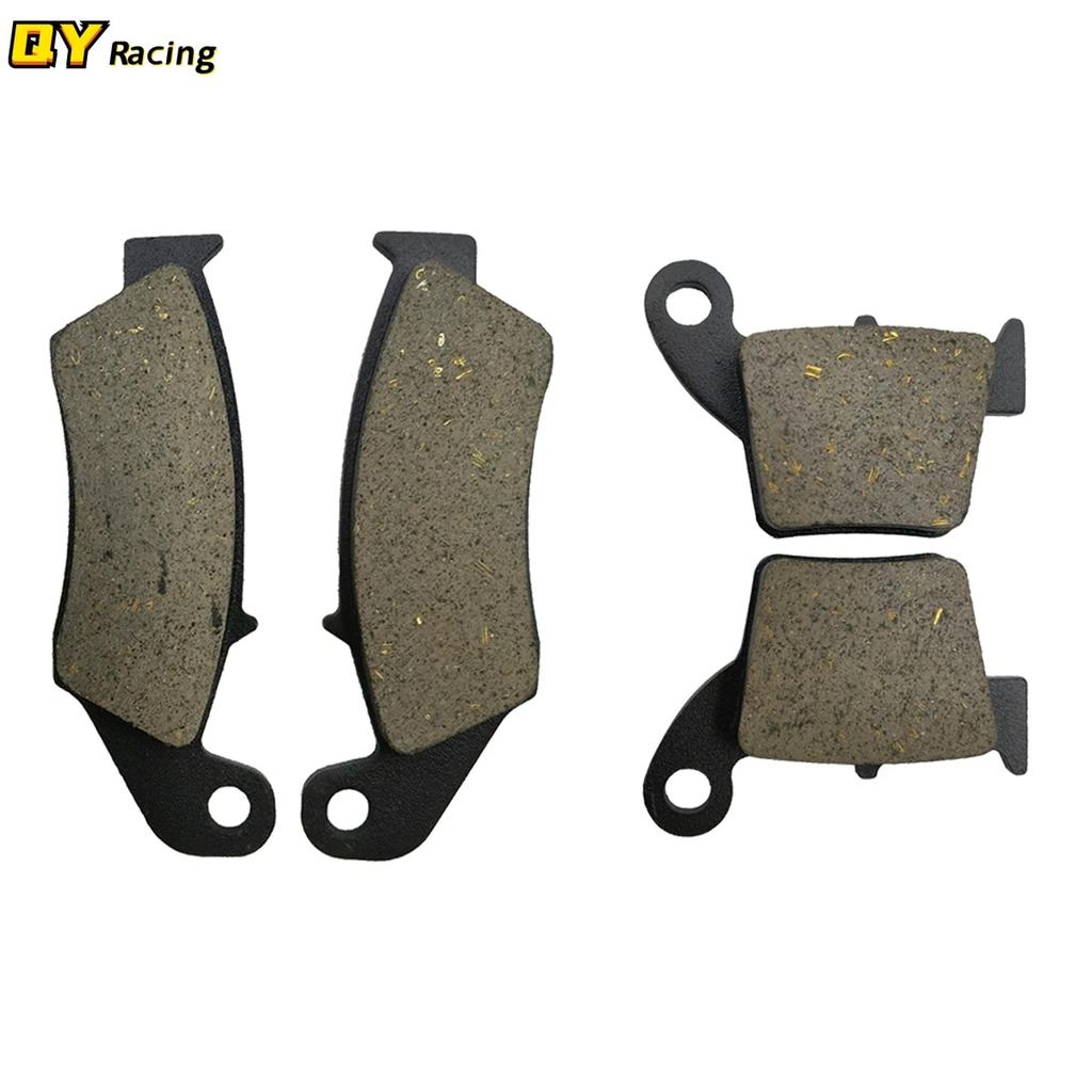 Přední a zadní motocyklové brzdové destičky pro Honda CRF250R CRF250 X CRF450R CRF450 X 2002-2017 CRF 250 450 R Brzdové destičky