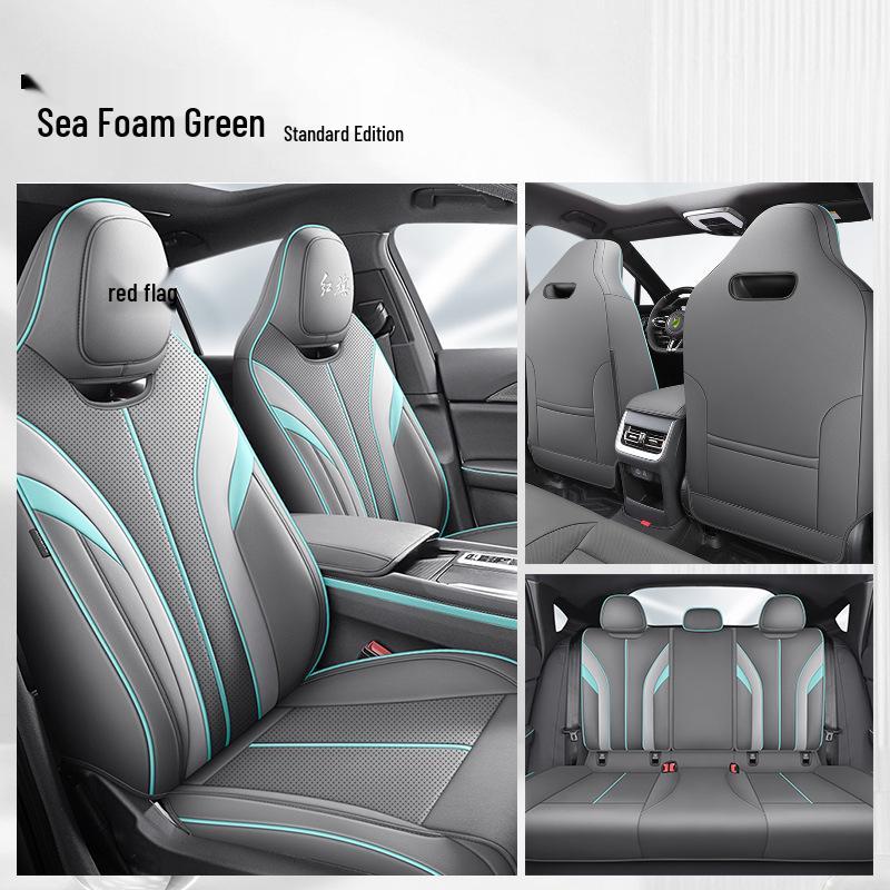 Hongqi H6 Full Surround Leather Seat Cover - Four Seasons Universal Fit