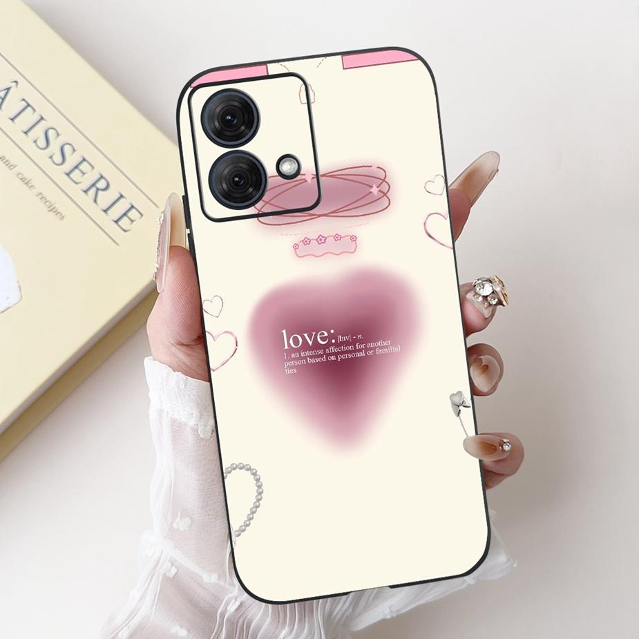 For Motorola Moto G54 5G Case XT2343-1 Luxury Candy Painted Cover Soft TPU Phone Case For Motorola G84 G 54 MotoG54 MotoG84 Bags