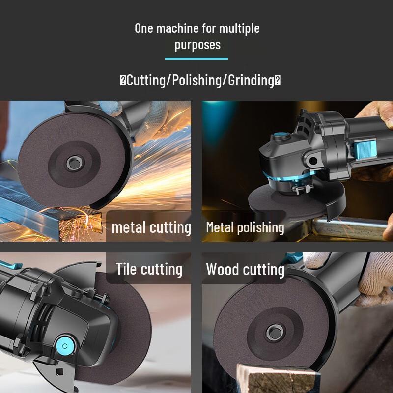 Oupu Electric Handheld Multi-Functional Angle Grinder and Polisher