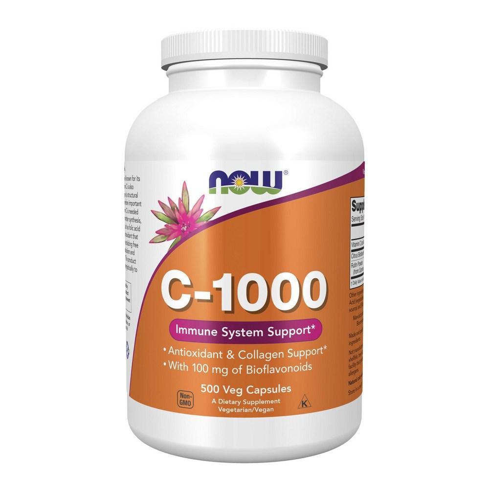 Now Foods C-1000 Veg Capsules 1 Pcs 500 Tablets