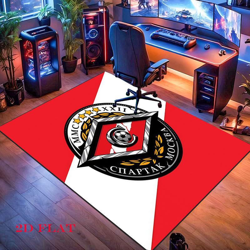Spartak Moscow Charge Carpet Rug for Living Room Bedroom Home Sofa Decoration,Kids Play Nonslip Floor Mat