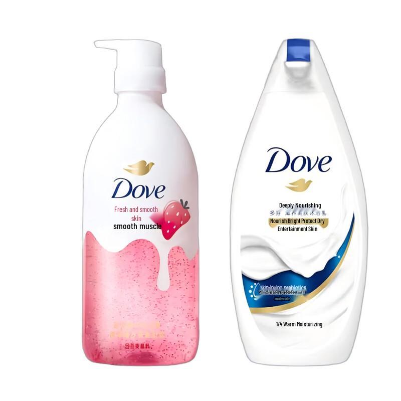 

Dove Sweet Strawberry & Nourishing Shower Gel Duo