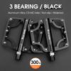 WEST BIKING Bicycle Ultralight Pedal 3 Bearing Pedals Aluminum Alloy CRMO Cycling Footboard for BMX MTB Bike Pedals Accessories