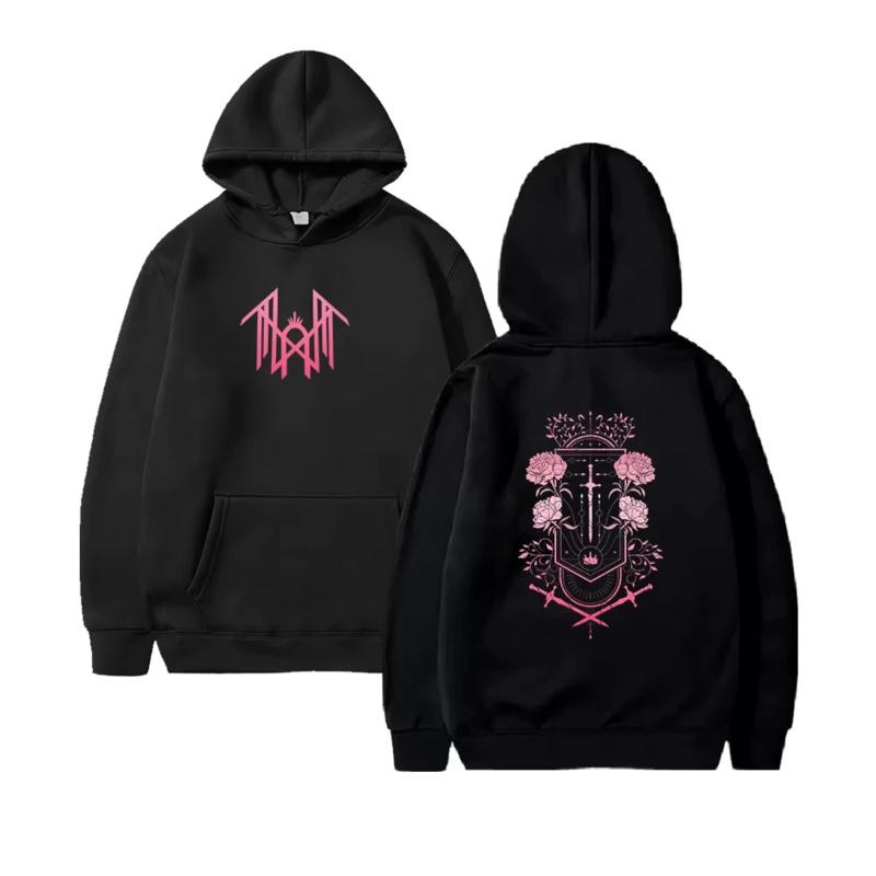 

Толстовки с графическим принтом Sleep Token для мужчин и женщин, осенне-зимняя одежда в стиле Харадзюку, уличная мода, с длинными рукавами, свободный свитшот L