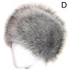 Women Cap Faux Fur Hat Cycling Windproof Thick Fluffy Warm Winter Ski Hats Outdoor Hiking Soft