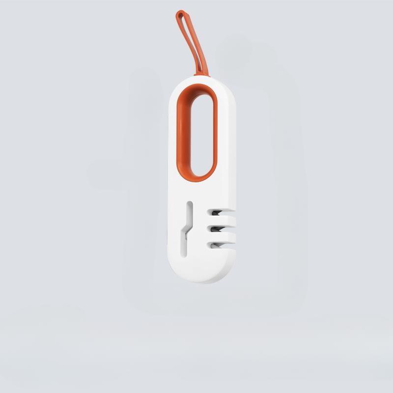 1pc 4-in-1 Knife Sharpener, 1 Kitchen Knife Sharpener with Non-Slip Base, Sharpener for Kitchen Knives, Sharpener for Ceramic Steel Knives
