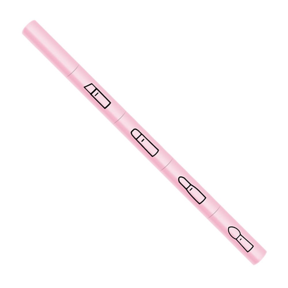 

Portable Travel Cosmetic Tools Retractable Eye Shadow Brush Makeup Brush Lip Brush Eyeliner Brush