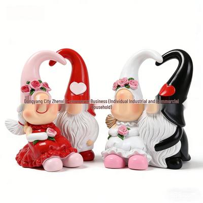 Valentine's Day Elf Table Centerpiece Romantic Wedding and Housewarming Decoration