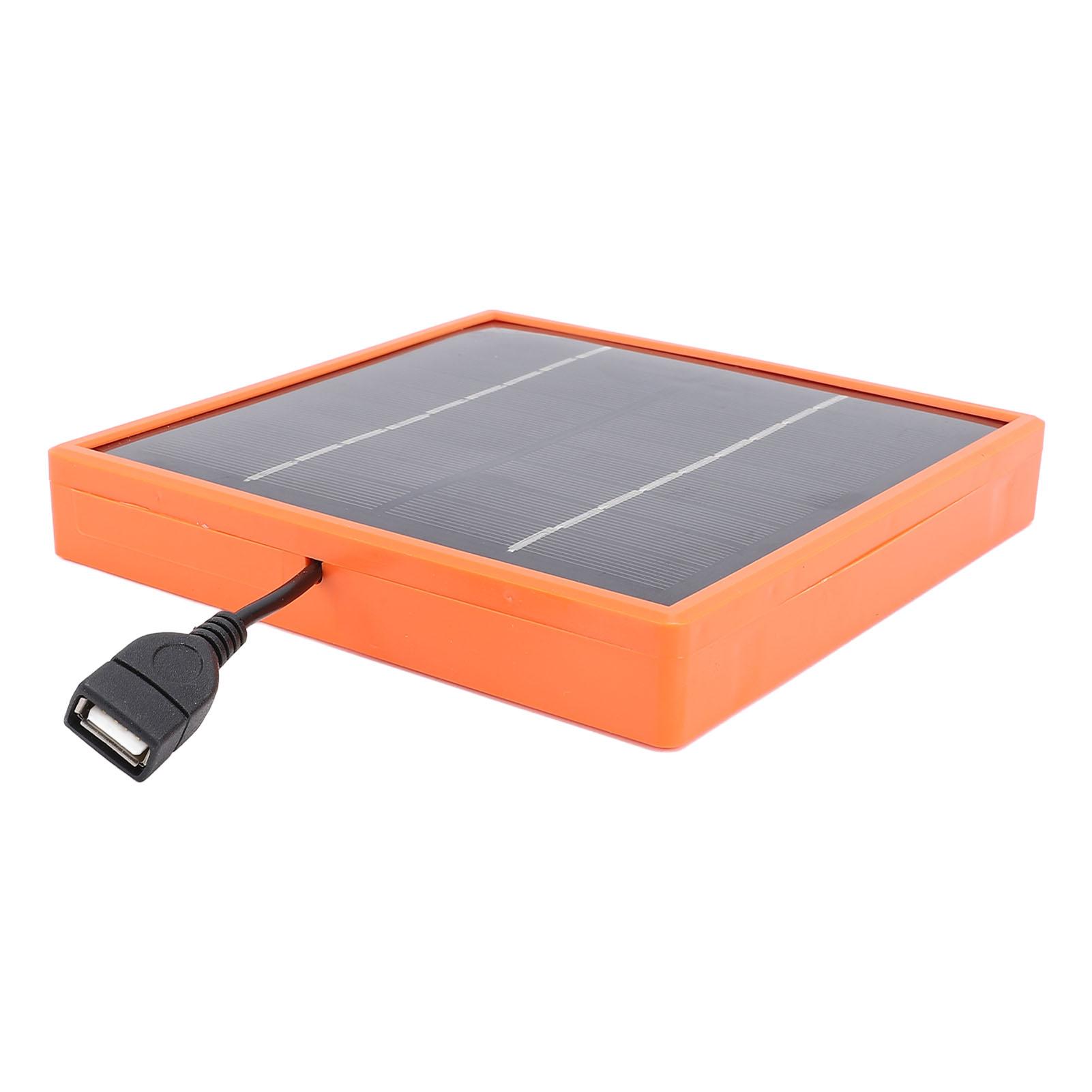 10-ваттная монокристаллическая солнечная панель для пешего туризма, кемпинга, путешествий с USB-портом, быстрая зарядка