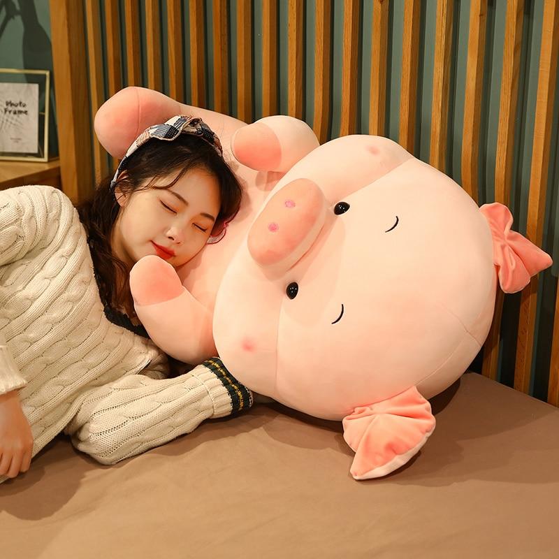 Kawaii-Plüschschweinchenspielzeug, schöne Stoffpuppen, süßes Schwein mit Flügeln, Plüschkissen, schönes Valentinstagsgeschenk für Kinder, Mädchen