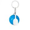 Creative Pickleball Racket Metal Keychain Colorful Hollow Golf Ball Keychains Dink Ball Fans Party Gift Bag Pendant