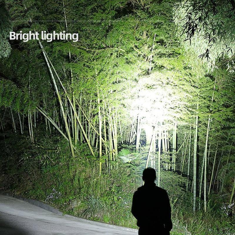 Flash Light Portable Rechargeable Spotlights High Power Rechargeable Led Flashlight Camping Ultra Powerful Flashlight Lamp Work