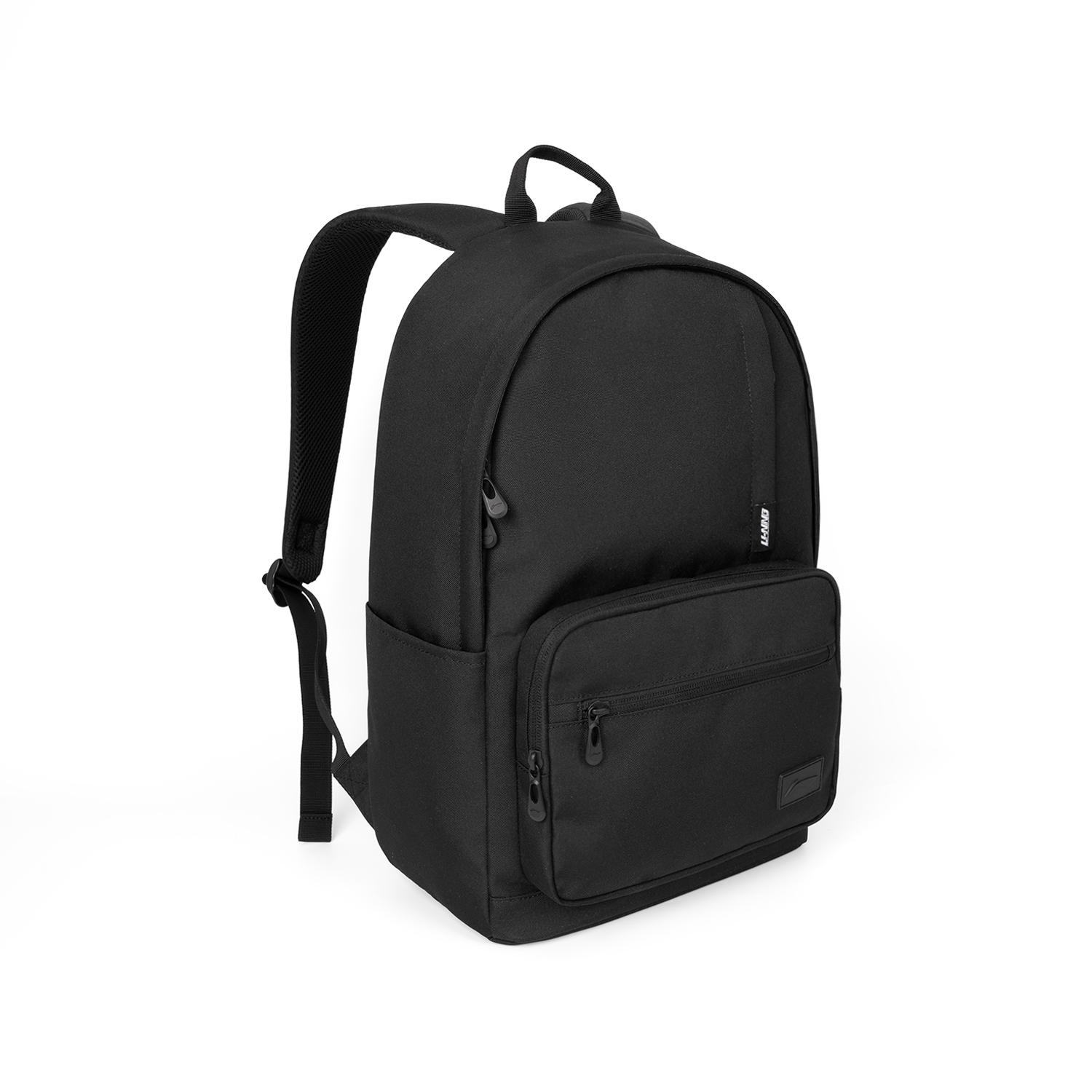 

Новый рюкзак LiNing из полиэстера обычный унисекс черный ABSU611-1 31.0*16.0*45.0CM