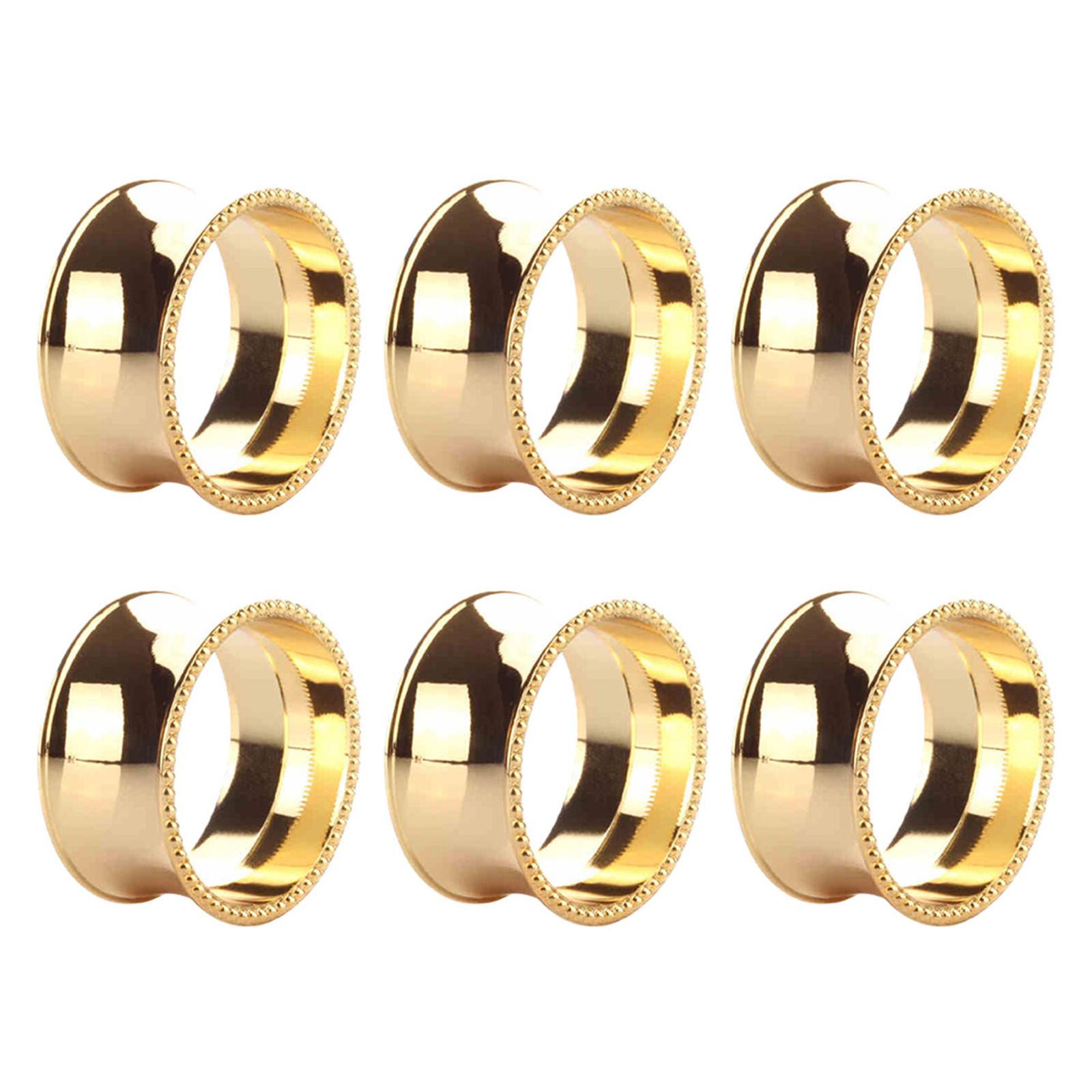 

6 шт., кольца для салфеток, держатель с пряжкой, ужин, полотенце, декор для свадебного стола One Size