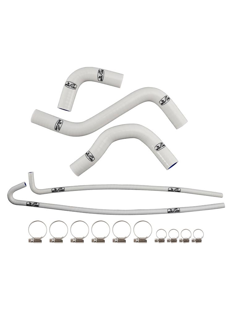 Silicone Radiator coolant Hose kit For Kawasaki Z900 Z900RS 2017-2025 White