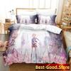 Heaven Burns Red Anime Printed Bed Set Duvet Cover Pillowcase Bedding Set Bed Linen Sheet Quilt Cover Full Queen King Size
