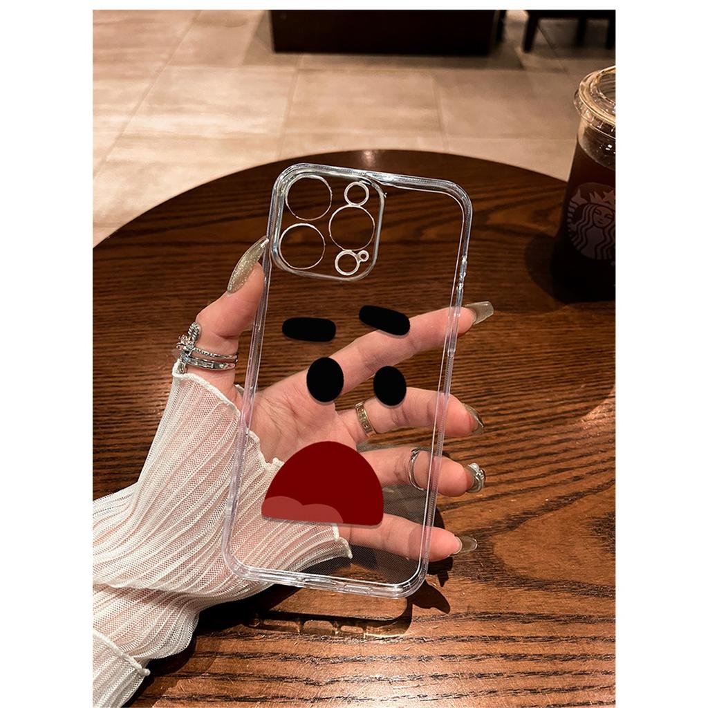 Funny Meme Face TPU Phone Case For IPhone 15 14 13 12 11 Pro Max X XR XS 8 7 Plus, Clear Shockproof Protective Cover