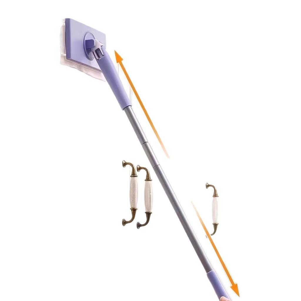 Automatic Wall and Floor Cleaning Cloth: Clip-On Face Wash, No-Hand Wash Mop, Wet Wipe