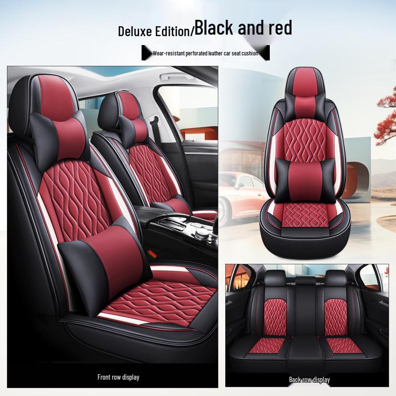Honda Car Seat Cushion: Fits Civic, Brio, Inspire, Accord, Type R, Vezel - All-Season, Full Coverage