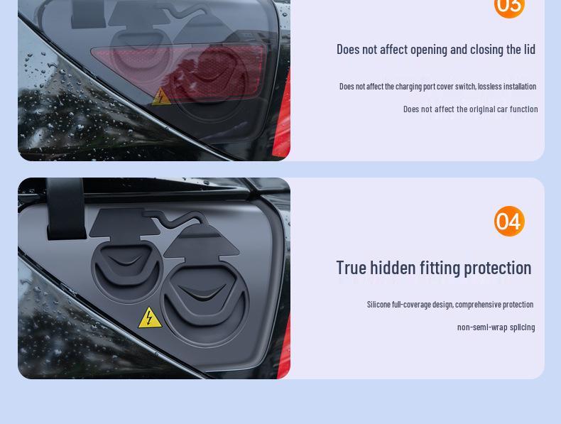 Tesla Model Y 3 Charging Port Waterproof Protective Cover - Refresh Version Accessories