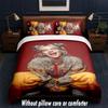 Billie Eilish Design Bed Bedding Set 1 Duvet Cover + 2 Pillowcases Soft Breathable Household Bed Linens