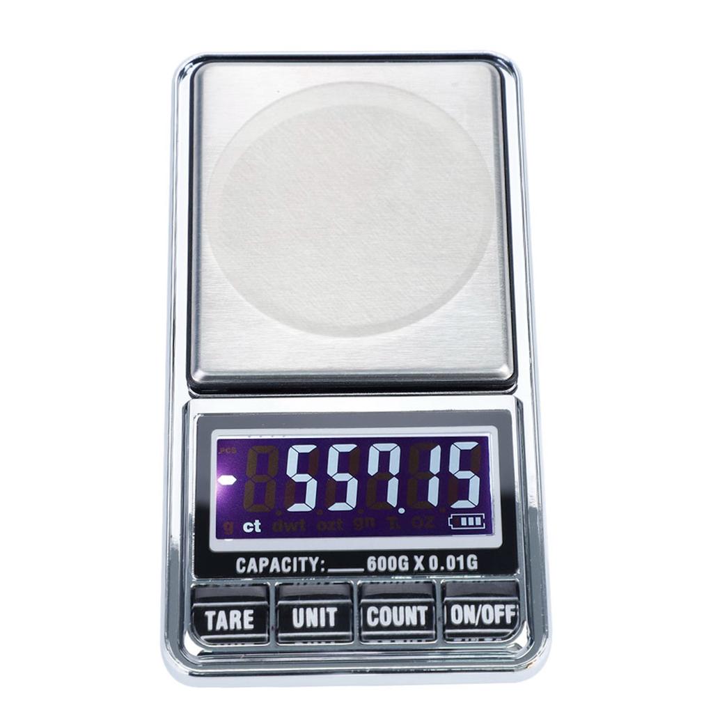 USB High Precision Balance Digital Electronic Pocket Weight Gram Scale(600g 0.01g)