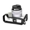 Kinokoo Metal L-Shaped Quick Release Plate Bracket for Canon EOS Kiss M/EOS Kiss M2/EOS M50/EOS M50 Mark 2 with 1/4" Screws