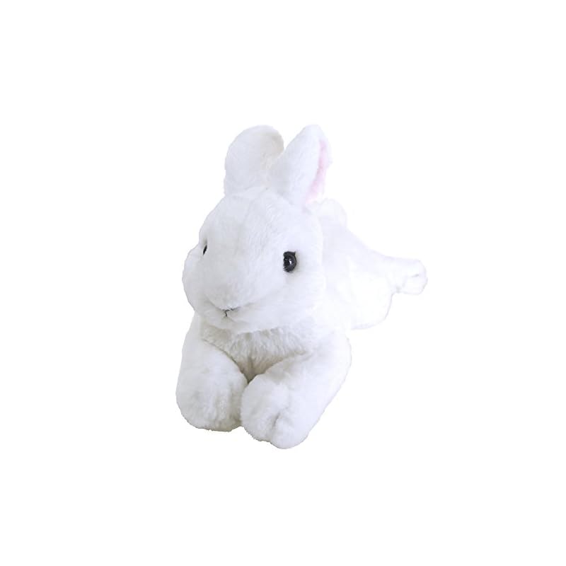 Knee Rabbit Plush Toy White S P-3782