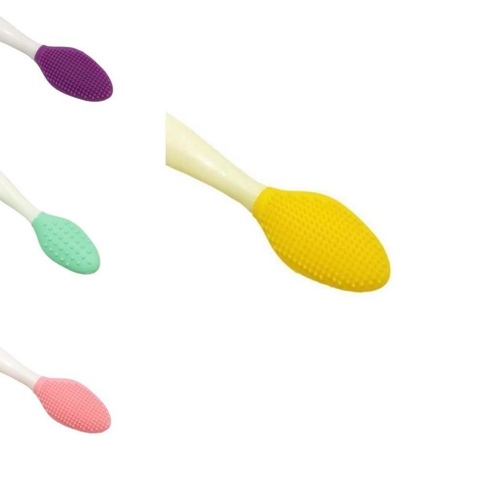 Soft Silicone Facial Cleansing Brush For Exfoliation And Blackhead Removal