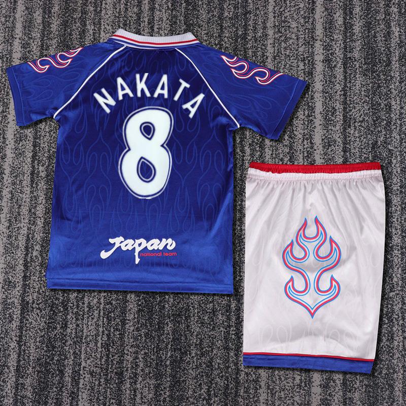 Klassisches Retro-Fußballtrikot Barcelona Kaiser M Thailändischer Kinderanzug Retro-Kinderanzug